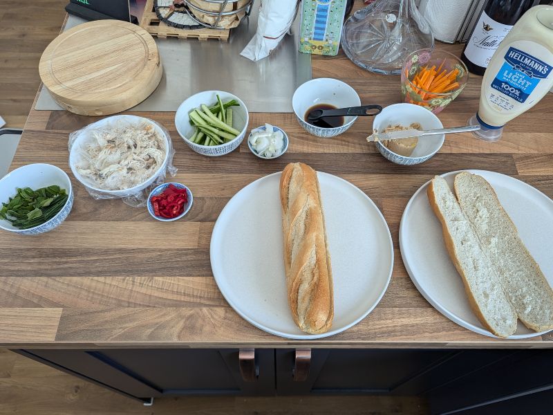 Banh Mi Ingredients